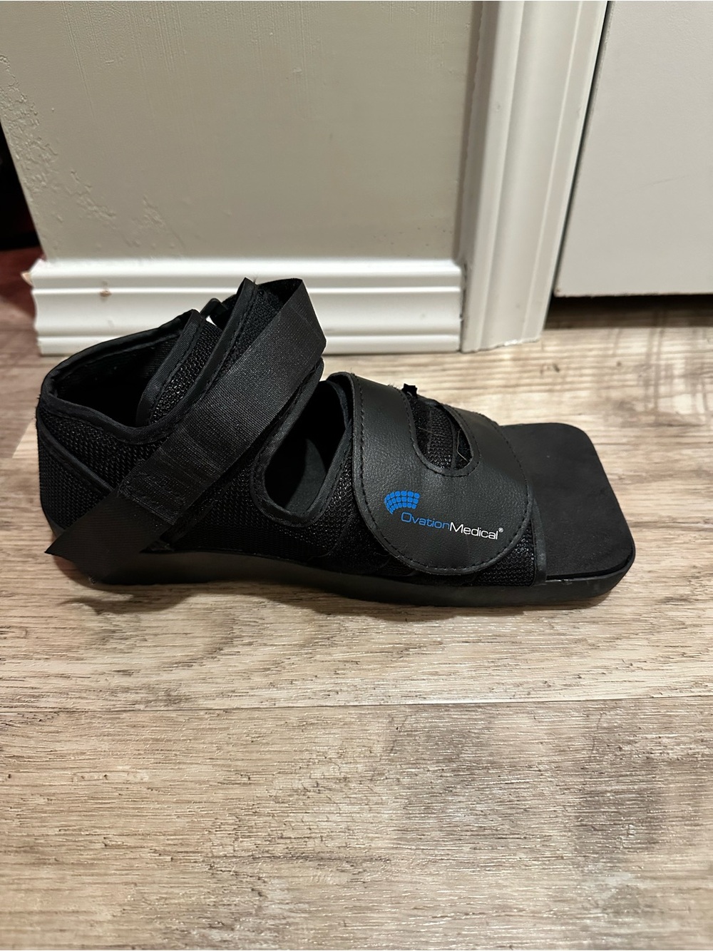 Ovation Medical Black Post-Op Surgical Shoe